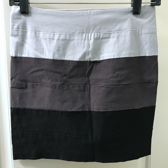 Windsor Dresses & Skirts - Windsor M Greyscale High Waist Bandage Mini Skirt